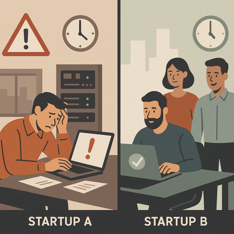 A Tale of Two Startups